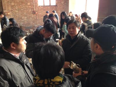  Inspection in the Bronzeware Enterprise in Luoyang, December 2014